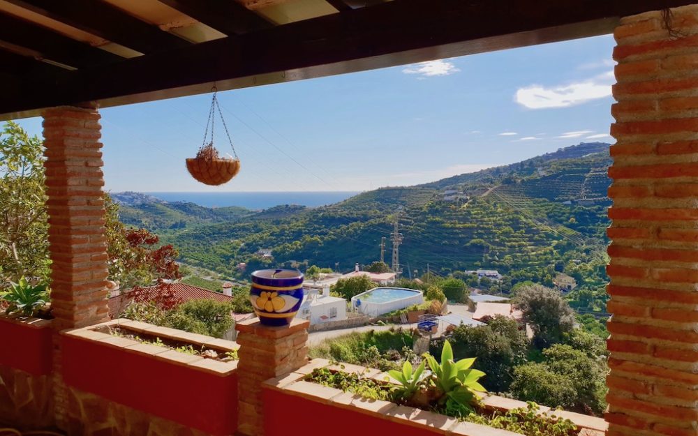Magnifique Cortijo Torrecuevas á 5 km d’Almuñécar avec vue panoramique sur montagne et mer en vente