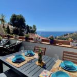 Jolie maison avec nombreuses terrasses vue sur mer et cuisine d’été en vente La Herradura
