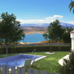 Villas for sale in a new promotion in La Viñuela