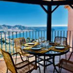 Beautiful apartment with amazing sea views, pool, and WIFI available for holiday rental in La Herradura.
